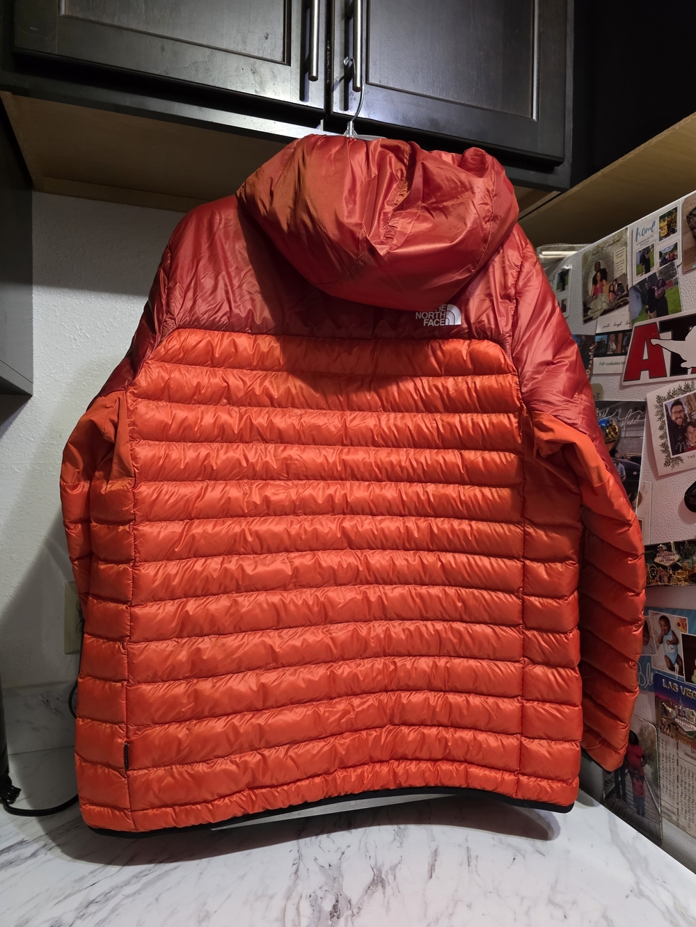 The North Face Women’s Hooded Packable Puffer Jacket Men Size Large - Picture 7 of 16
